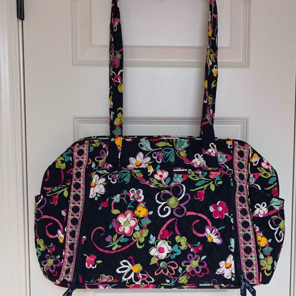Vera Bradley Ribbons pattern diaper bag